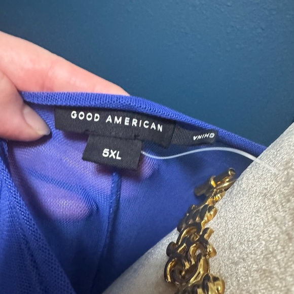 Good American Mesh Blue Women's Top 5Xl. 2 for $20 - Picture 4 of 4